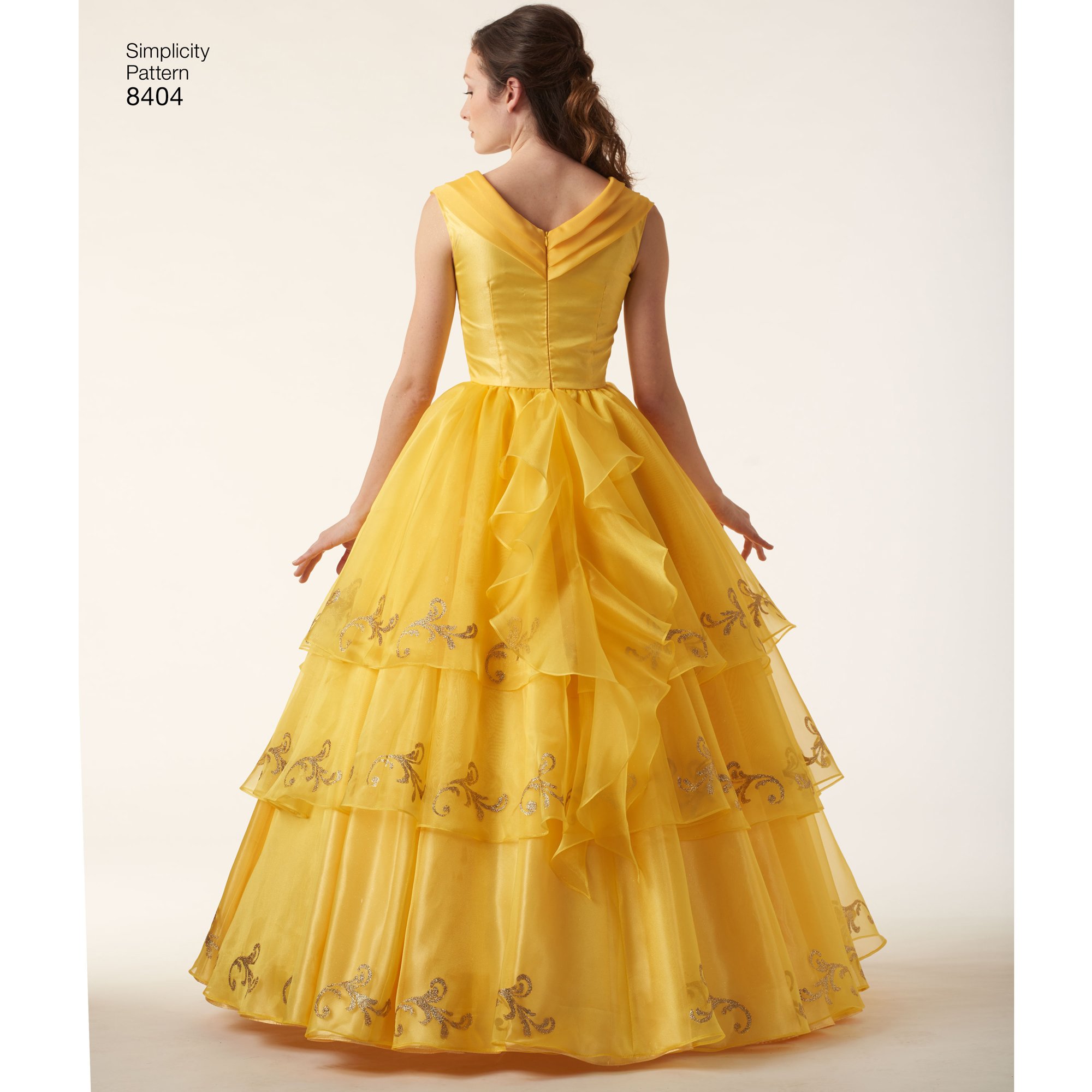 Amazon.com: Simplicity 8404, Disney Beauty and the Beast